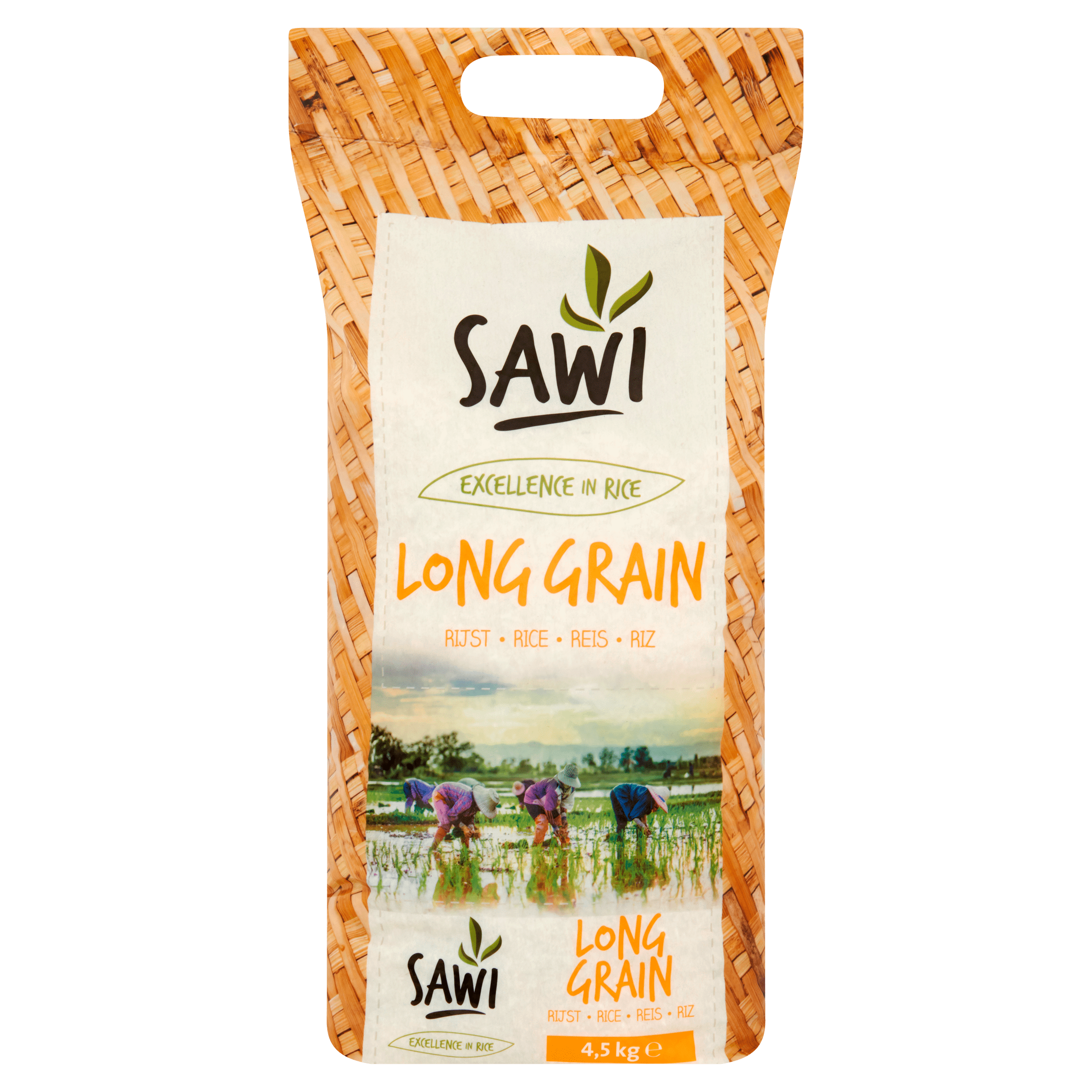 Sawi Long Grain Rijst 4,5 kg