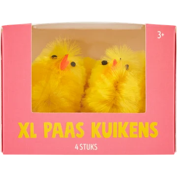 XL Paas Kuikens 4 Stuks