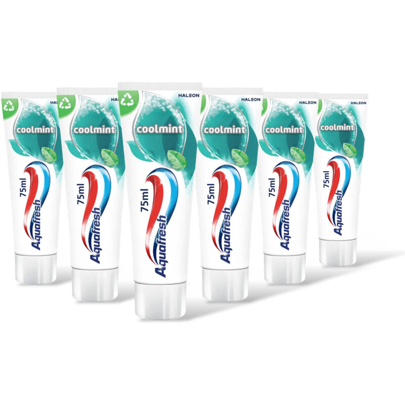 Aquafresh Cool mint tandpasta gezonde tanden 6pck