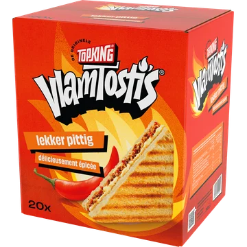 Topking Vlamtosti's, doos 20 Stuks