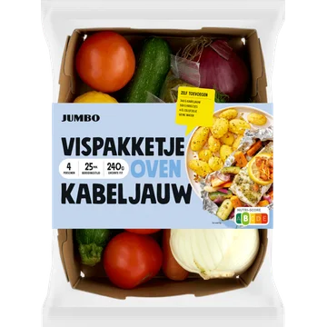 Jumbo Vispakketje Kabeljauw Verspakket 4 Personen