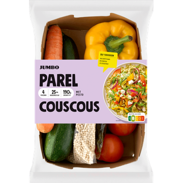 Jumbo Parelcouscous met Pesto Verspakket 4 Personen