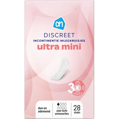 AH Discreet incontinentie inlegkruis mini