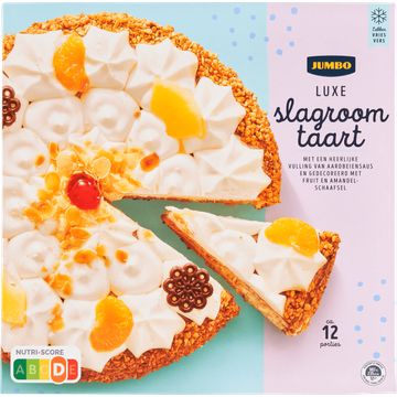 Jumbo Luxe Slagroom en Mokka Schnitte