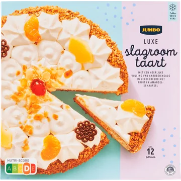 Jumbo Luxe Slagroom en Mokka Schnitte