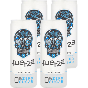 Fuerza 0% Zero Sugar 4 x 250 ml