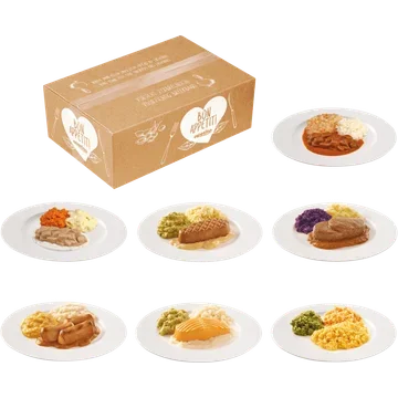 Apetito Maaltijdbox Fijn Gemalen (IDDSI 5) - Menu B