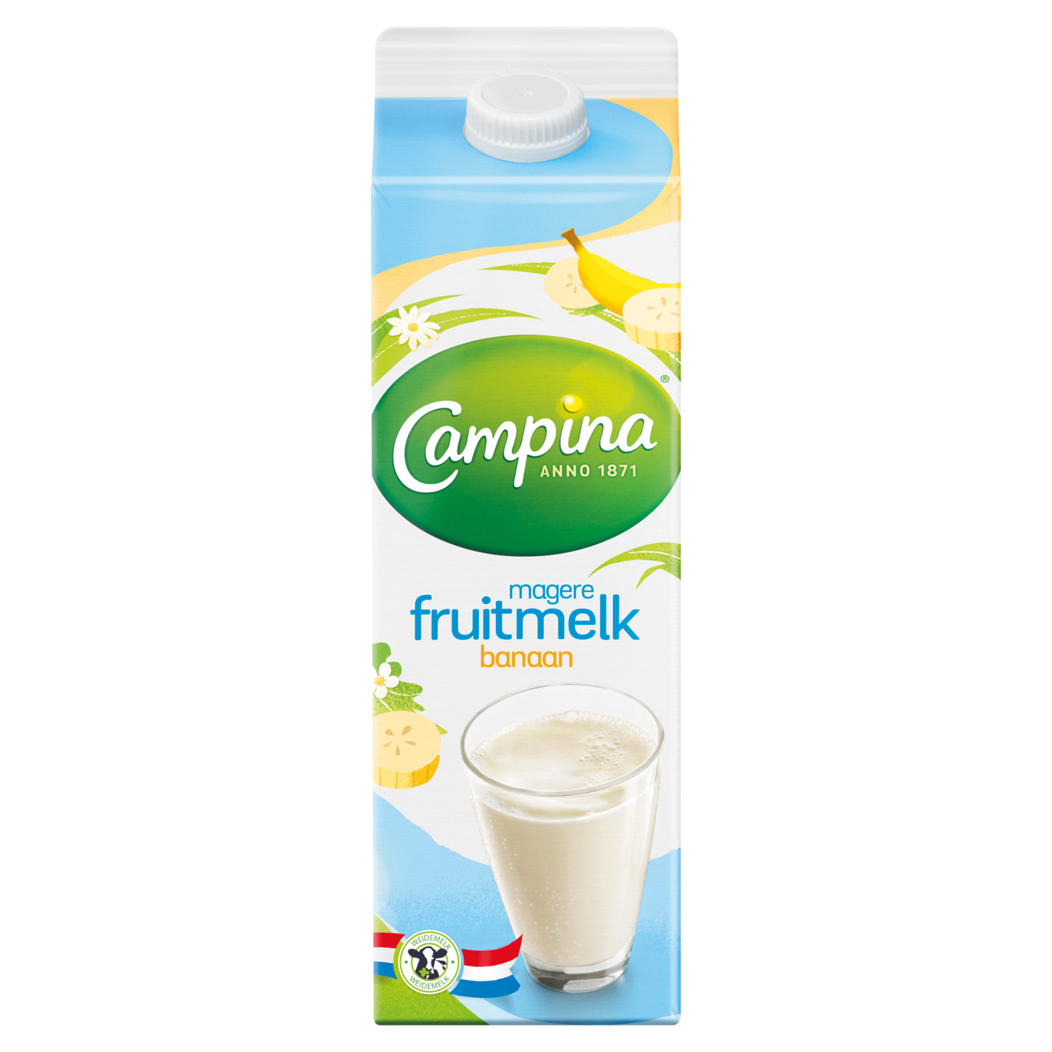 Campina Slagroomvla & Campina Vla Banaan
