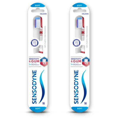 Sensodyne Complete Protect Tandenborstel Soft 2pk