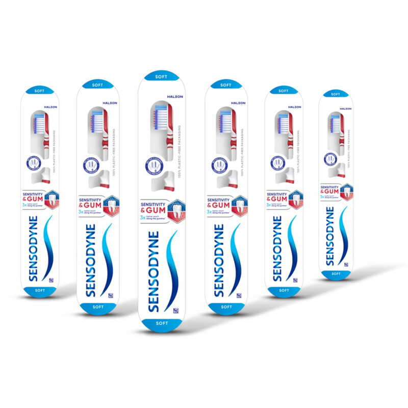 Sensodyne Complete Protect Tandenborstel Soft 6pk