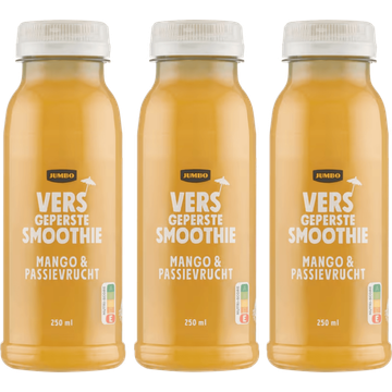 Jumbo Smoothie Mango Passievrucht 3 x 250ML