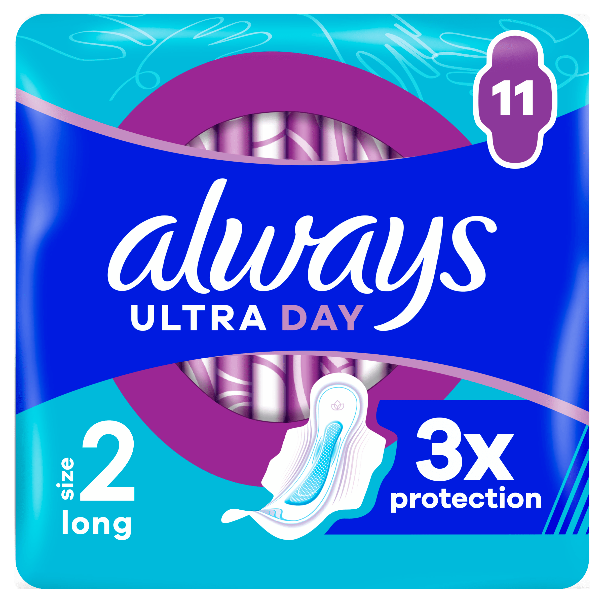 Always Ultra day long maandverband