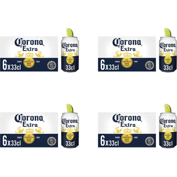 Corona Extra Bier Blikken 4 x 6 x 330ML