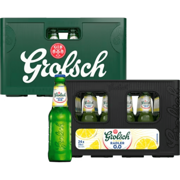 Grolsch - Pils & 0.0% Alcoholvrij - Kratten