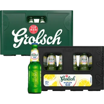 Grolsch - Pils & 0.0% Alcoholvrij - Kratten