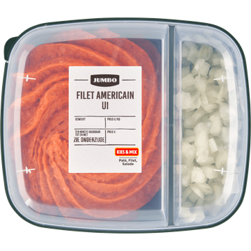 Jumbo Roompate en Filet Americain