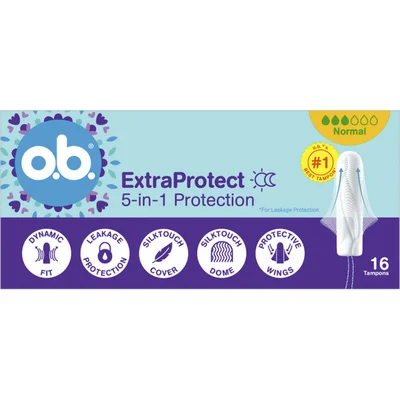 o.b. Extra protect tampons normaal