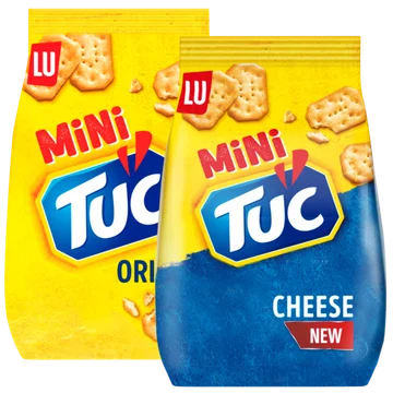 LU TUC Mini's Original en Cheese 2 x 100g