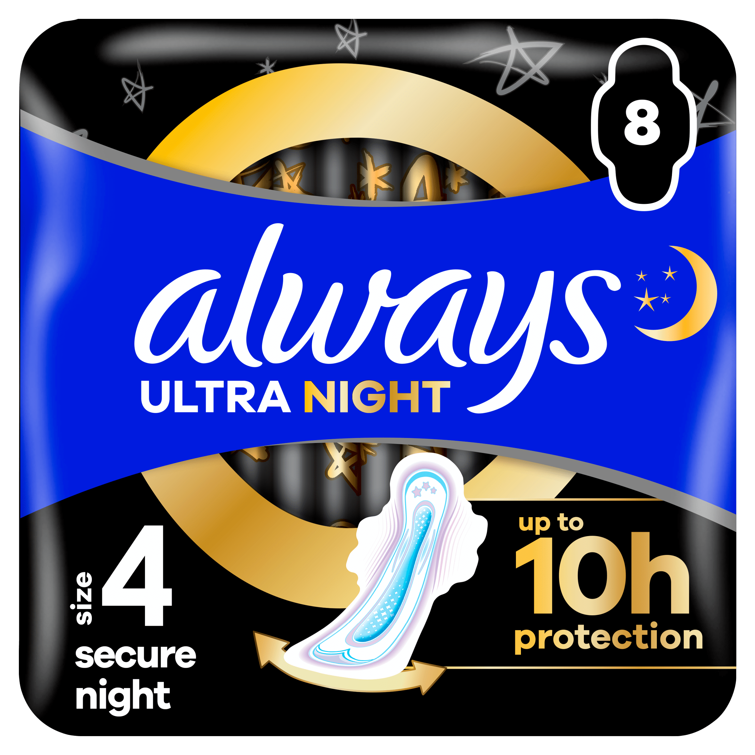 Always Ultra secure night wings giga pack