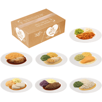 Apetito Maaltijdbox Fijn Gemalen IDDSI 5 - Menu C