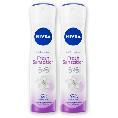NIVEA Fresh sensation anti transp spray 2pk