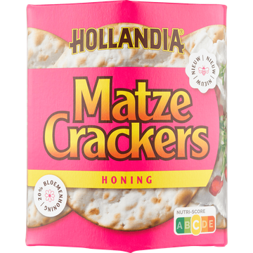 Hollandia Matze Crackers Honing 16 Stuks
