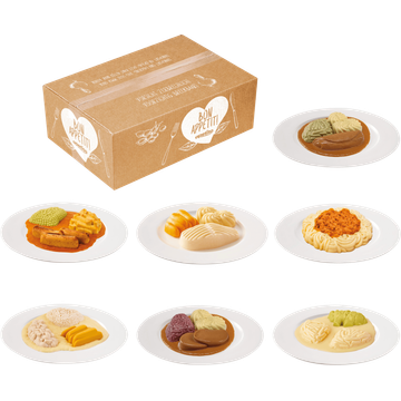 Apetito Maaltijdbox Glad Gemalen (IDDSI 4) - Menu A