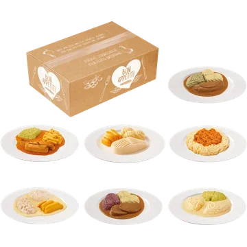 Apetito Maaltijdbox Glad Gemalen (IDDSI 4) - Menu A