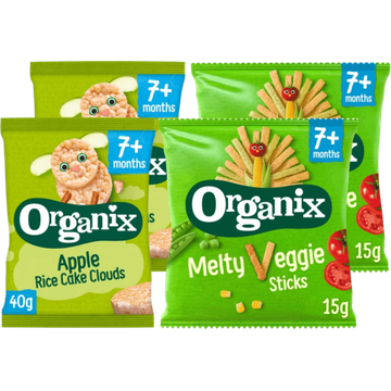 Organix Snacks Pakket 7+m 4 stuks