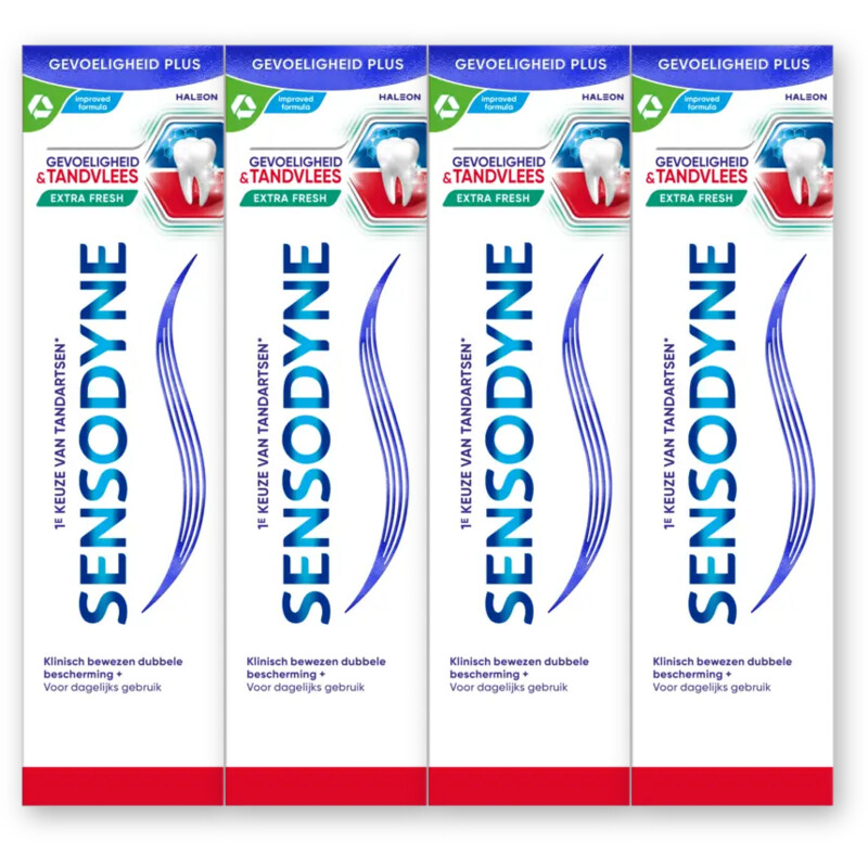 Sensodyne Gevoeligheid & tandvlees tandpasta 4-pck