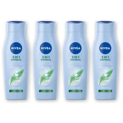 NIVEA 2-in-1 Express shampoo & conditioner 4pk