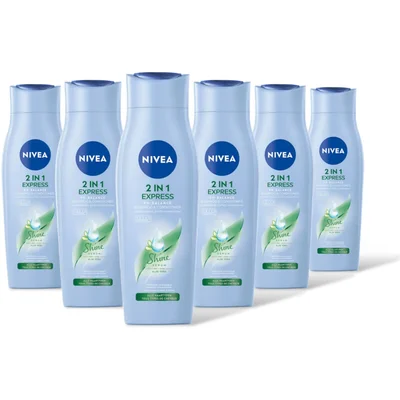 NIVEA 2-in-1 Express shampoo & conditioner 6pk