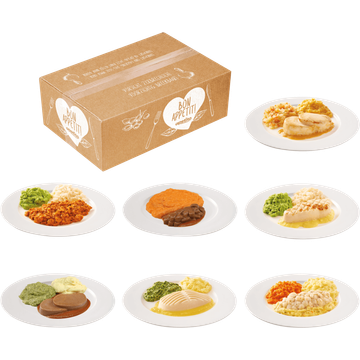 Apetito Maaltijdbox Fijn Gemalen (IDDSI 5) - Menu A