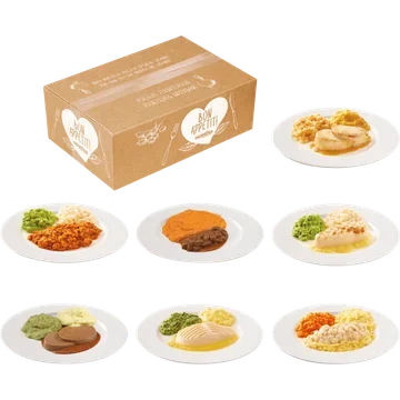 Apetito Maaltijdbox Fijn Gemalen (IDDSI 5) - Menu A