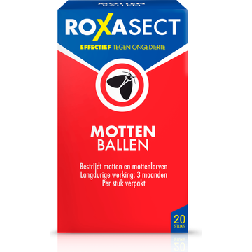 Roxasect Mottenballen 20 Stuks