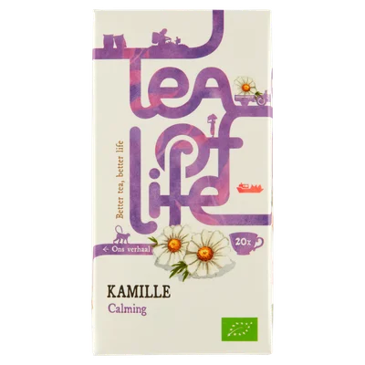 Tea of Life Calming Kamille Thee 20 stuks