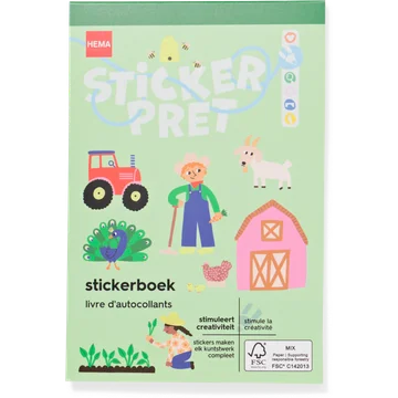 HEMA Stickerboekje Boerderij