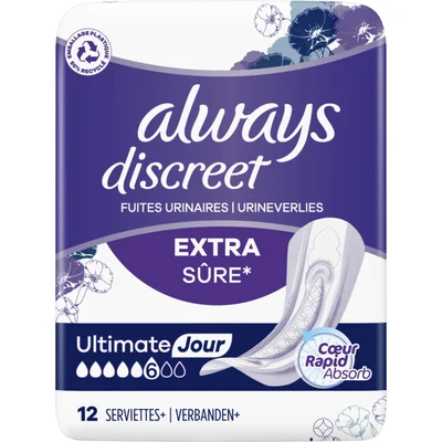 Always Discreet incontinentieverband ultimate