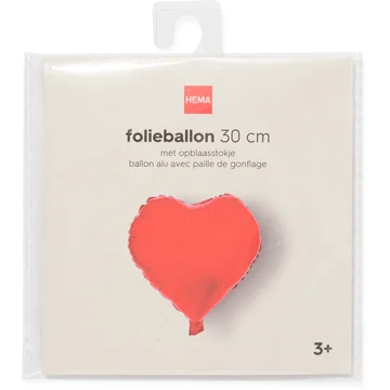 HEMA Folieballon Hart 30cm