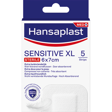 Hansaplast Sensitive XL Sterile 5 stuks