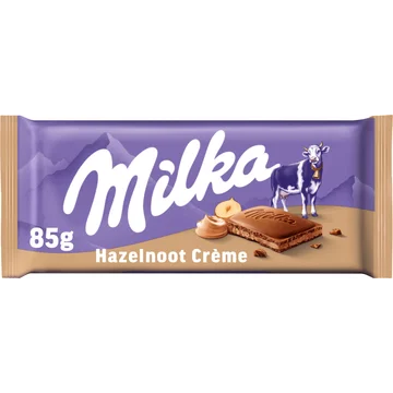 Milka Melkchocolade Hazelnoot Crème 85 g