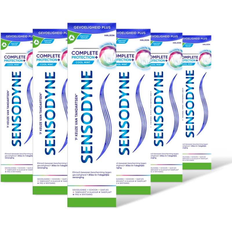 Sensodyne Complete protect cool mint tandpasta 6pk