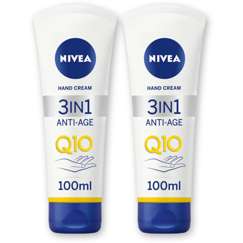 NIVEA 3in1 antiage q10 handcreme antirimpl 2pk