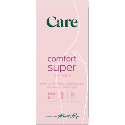 Care Comfort tampons super