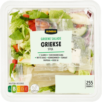 Jumbo Groene Salade Griekse Stijl 255 g