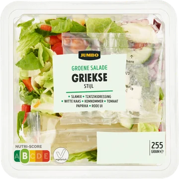 Jumbo Groene Salade Griekse Stijl 255 g