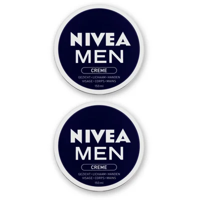 NIVEA Men creme gezicht, lichaam & handen 2pk