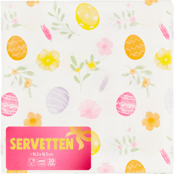 Servetten 3-Laags 20 Stuks