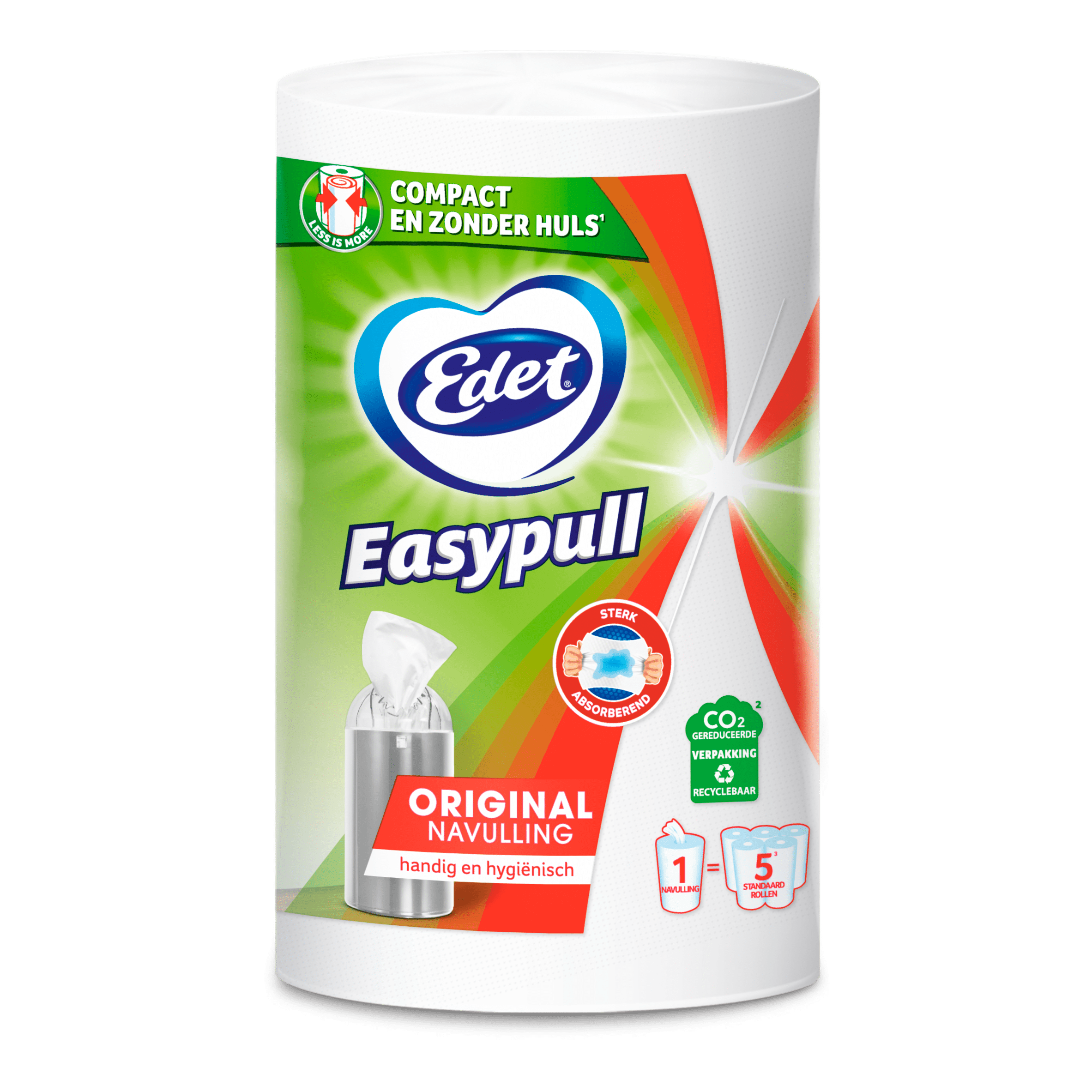 Edet Easypull Original Navulling 1 Stuk