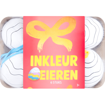Inkleur Eieren 6 Stuks
